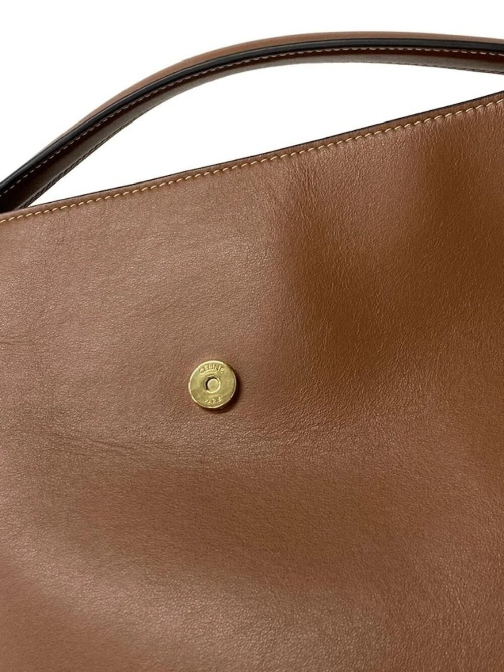 CELINE Medium Bucket Louise 116613FX9.04LU Tan (Brown) Smooth Calfskin - Picture 13 of 16